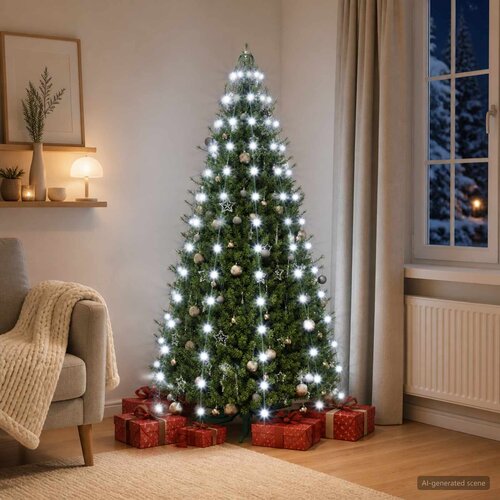  Svjetla za božićno drvce 500 LED lampica 500 cm Slike