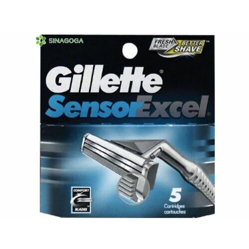 Gillette sensor excel 5 brijač dopune 501045 Slike