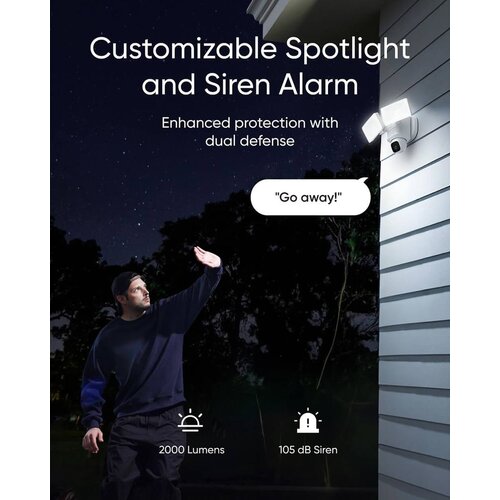 Eufy Security Floodlight E30, Wi-Fi vanjska bežična kamera Slike