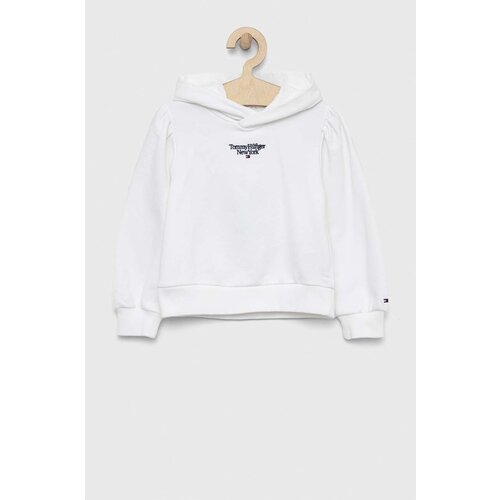 Tommy Hilfiger Otro&amp;scaron;ka mikica bela barva, s kapuco Slike