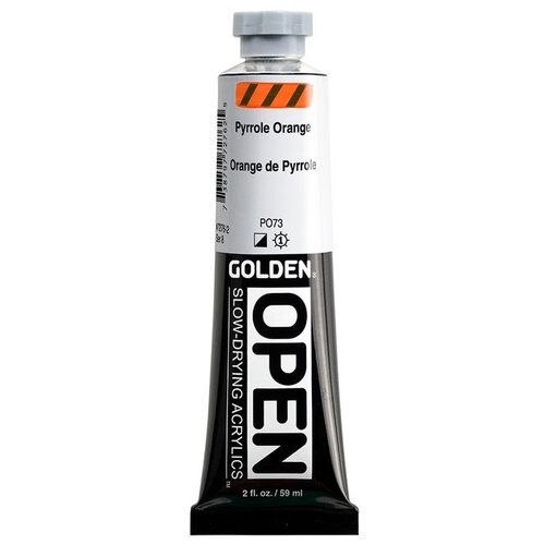  GOLDEN OPEN akrilna boja koja se sporo su&amp;scaron;i 59 ml | 7276 Pyrrole Orange Slike