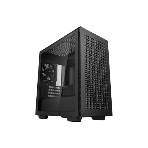 DeepCool Računalni&scaron;ko ohi&scaron;je CH370, Micro-ATX, kaljeno steklo, črno Cene