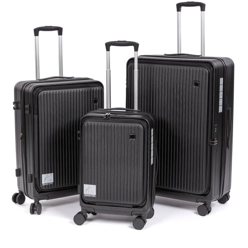 BOLZZ Set kofera ONYX 3/1 BLACK Cene
