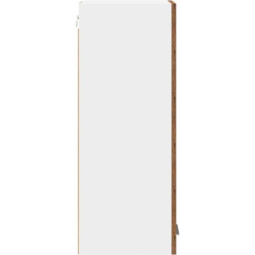  Viseći ormarić Riga 2 pcs Beton siva i bijela 30 x 31 x 80 cm Slike