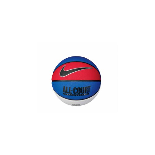 Nike košarkaška lopta everyday all court 8P deflated b plavo crvena Slike