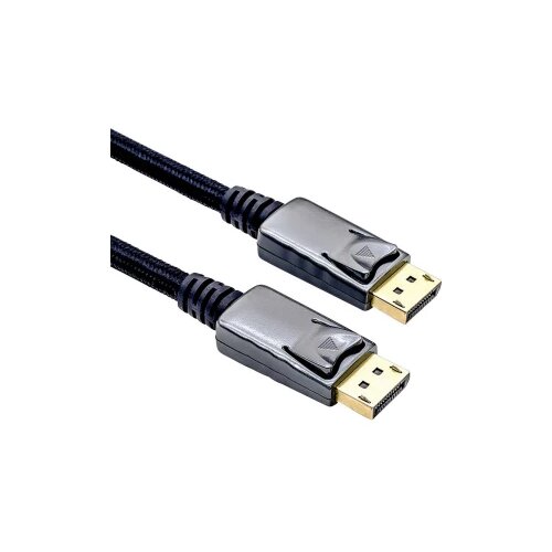 Roline DisplayPort priključni kabel DisplayPort vtič\, DisplayPort vtič 1.00 m črna 11.04.5880 za&amp;scaron;čiten DisplayPort kabel, (20420952) Slike