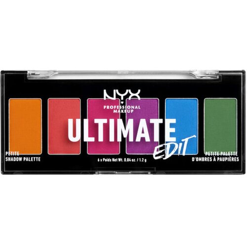 NYX professional makeup mini paleta senki za oči ultimate shadow mini palette 02-Brights Slike