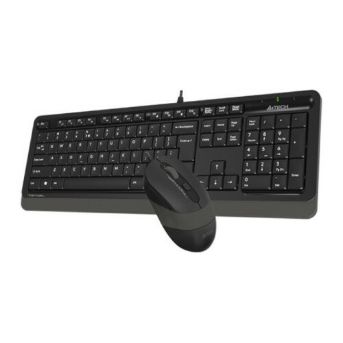 A4Tech A4-F1010 fstyler tastatura US layout mis USB, grey Slike