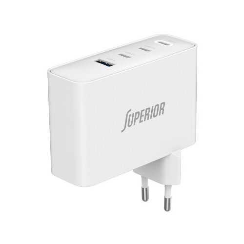 Superior su-10001accc 100w 5a gan fast pd + usb belo Kuciste punjaca ( P1263 ) Slike