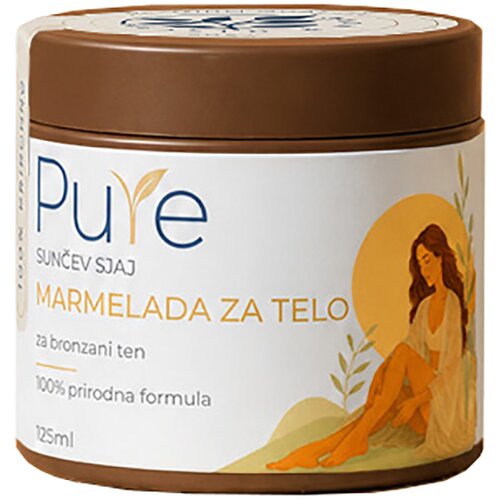 Pure sunčev sjaj marmelada za telo pure 125ml Slike