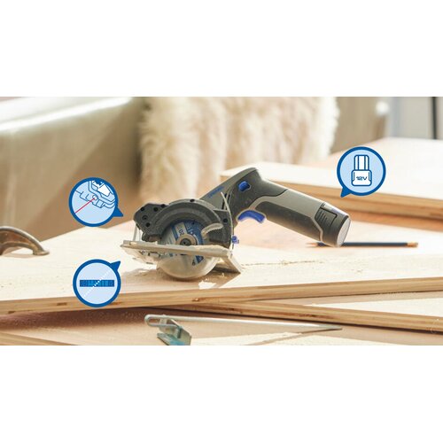 Bosch CS12V-S1 dremel&amp;reg; blueprint akumulatorska kružna testera F013CS12JA Slike