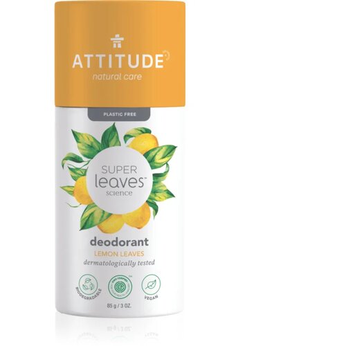 Attitude Super Leaves Deodorant trdi dezodorant brez aluminijevih soli Lemon Leaves 85 g Cene