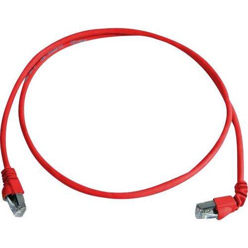 Telegärtner L00000A0195 RJ45 omrežni kabel\, Patch kabel CAT 6a S/FTP 0.50 m rdeča ognjevaren\, brez halogena 1 kos, (20415662) Cene