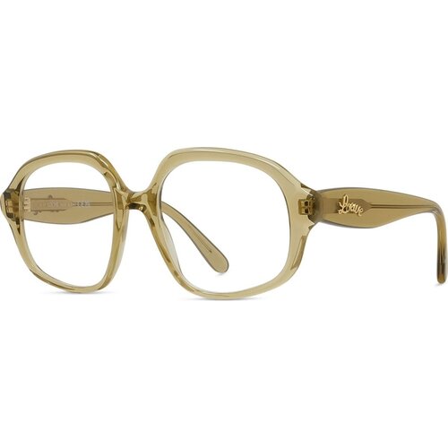 Loewe Curvy Green Geometric Eyeglasses - ONE SIZE (52) Cijene