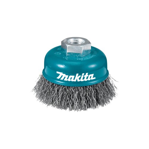 Makita žičana lončasta četka 100 mm M14, valovita žica 0,3 mm D-29284 Slike