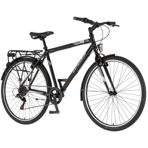 Explorer Bicikl tour axys 28" alu 21" v-brake 6 brzina 167-192cm (l/xl) crno sivi Cene