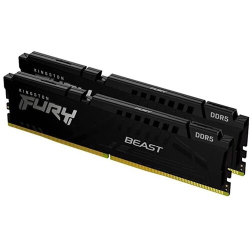 Kingston 32GB 5600MHz DDR5 Fury Beast (2x16), CL36, EXPO KF556C36BBEK2-32 Slike