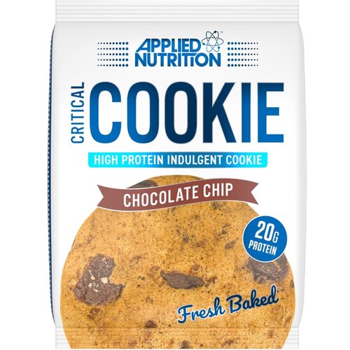 Applied Nutrition Critical Cookie Proteinska pločica sa komadićima čokolade, 85g Slike