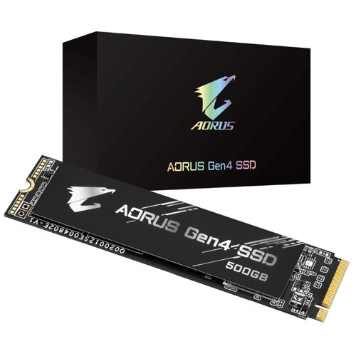 Gigabyte GP-AG4500G, 500GB, PCI-Express 4.0x4, NVMe 1.3, M.2 2280, 5000/2500 MB/s ssd hard disk Slike