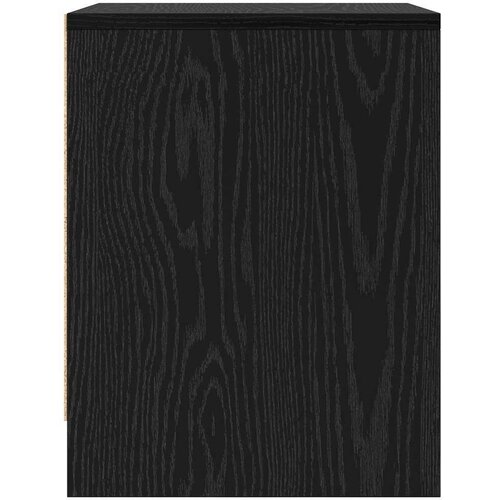  Noćni ormar Crni hrast 45 x 34 x 44 5 cm Konstruirano drvo Slike