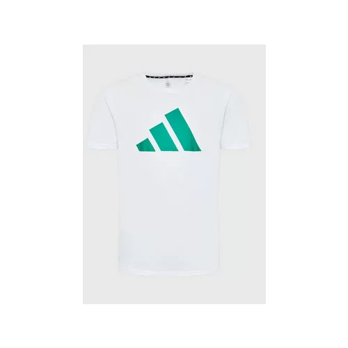 Adidas Športna majica Essentials Feelready Logo IC1219 Bela Regular Fit