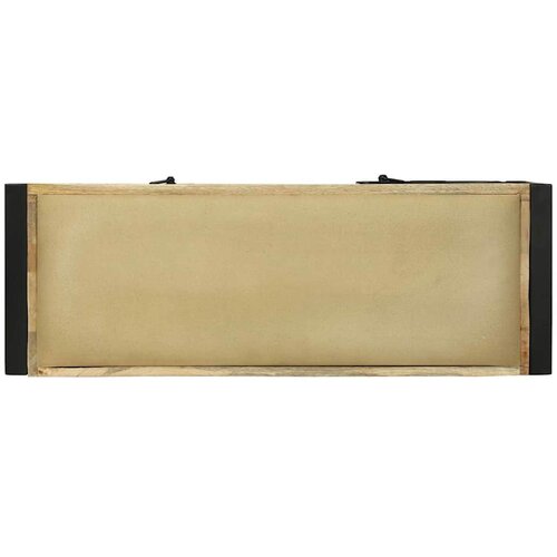  Klupa kabinet Smeđa 100 x 35 x 50 cm Čvrsto drvo manga Slike