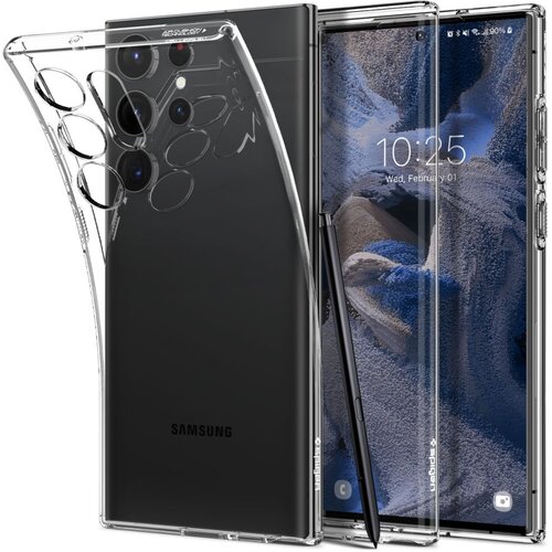 Spigen LIQUID CRYSTAL MASKA ZA SAMSUNG GALAXY S23 ULTRA CRYSTAL CLEAR Slike