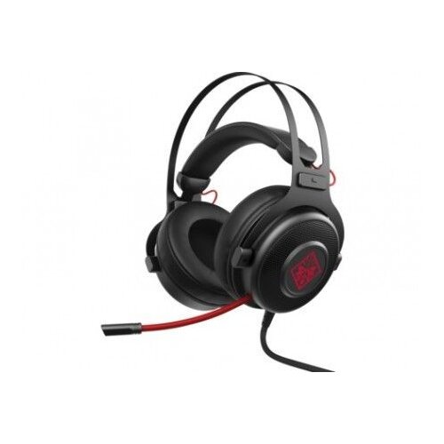 HP omen 800 headset black/red (1KF76AA) slu&amp;scaron;alice Slike