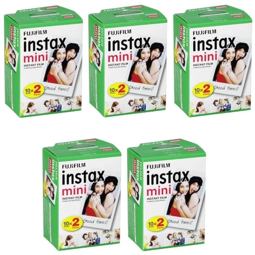 Fujifilm Instax Mini film foto papir 100 listova 5 x (2×10)