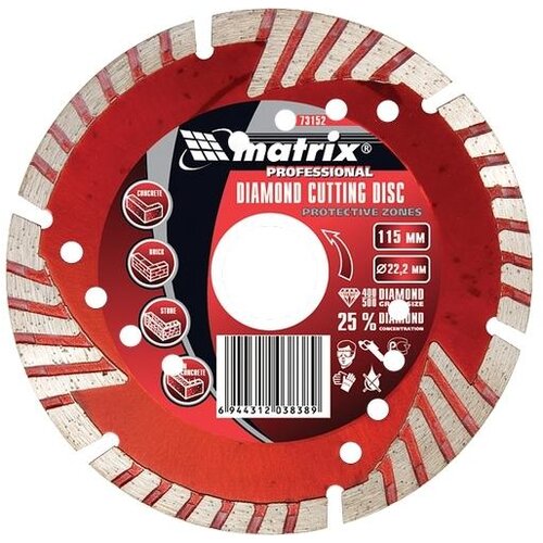  Pro Dijamantna rezna ploča za keramiku 125mm - suho rezanje Slike