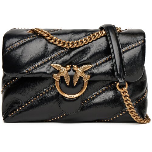 Pinko Ročna torba Love Puff Classic Cl PE 25 PLTT 100038 A26T Črna Cene