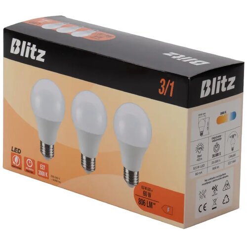 Blitz led žarulja 8.5 w 3000 k A60 3/1 Slike