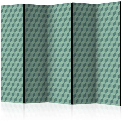  Paravan u 5 dijelova - Monochromatic cubes II [Room Dividers] 225x172 Slike
