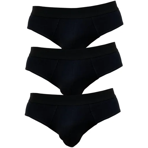 Nedeto 3PACK men's briefs black