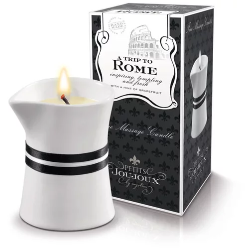 Petits JouJoux Massage Candle A trip to Rome 120g