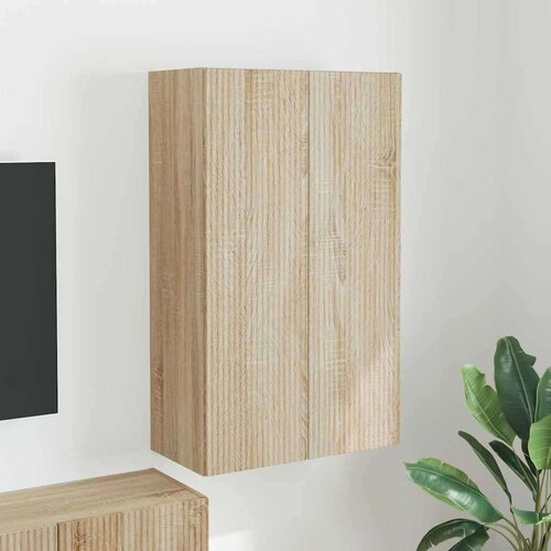 TV stenska omara Sonoma hrast 59,5 x 31 x 100 cm, (5000092265) Cene