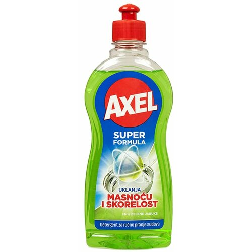 Axel zelena jabuka tečnost za pranje posuđa 450ml Slike
