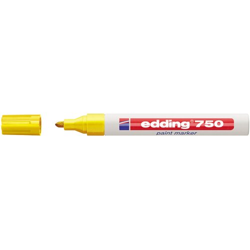 Edding marker z lakom EDE750005 E-750, 2-4 mm, rumen 10 KOS Slike