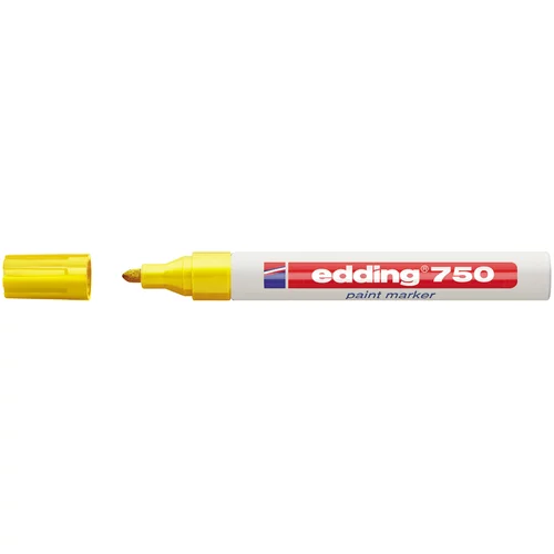 Edding marker z lakom EDE750005 E-750, 2-4 mm, rumen 10 KOS