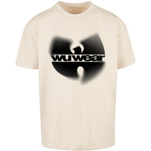 Wu-Wear Men&amp;#039;s T-shirt Faded Logo Sand Slike