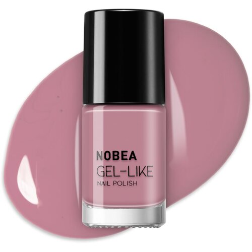 NOBEA Day-to-Day Gel-like Nail Polish lak za nokte s gel efektom nijansa Rouge #N03 6 ml Slike