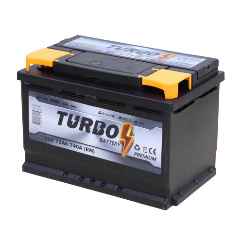 TURBO-BATTERY Akumulator 12V-72AH L3.75.072.A Slike