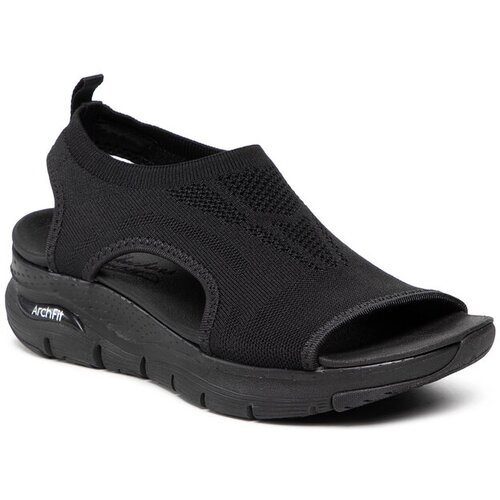 Skechers Ženske sandale Arch Fit, Crne Slike