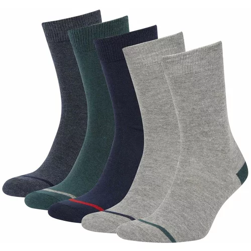 Defacto Men's Cotton 5-Piece Socks