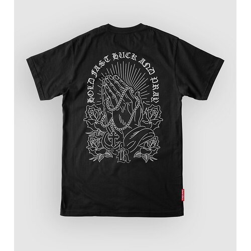Loose Riders Praying Hands Tech Tee black Cene
