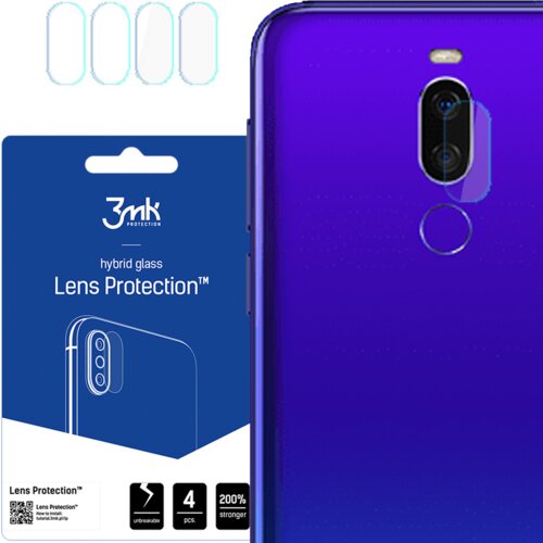 3mk ZA&amp;Scaron;ČITNA FOLIJA ZA LEČE ZA MEIZU X8 KALJENO STEKLO POKROV, (22000845) Slike