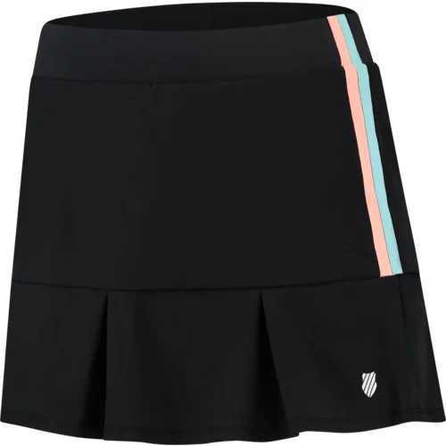 K-Swiss Women's skirt Hypercourt Pleated Skirt 3 Black S
