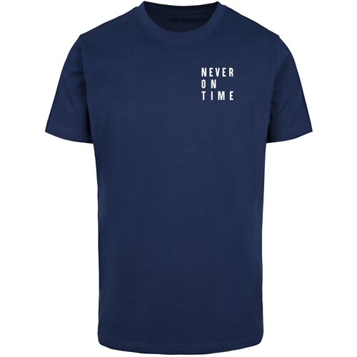 Mister Tee men&amp;#039;s t-shirt never on time light navy Slike