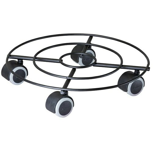 Wagner System Voziček za rastline Draht (&amp;Oslash; x V: 300 x 63 mm, Kovina, Črne barve, Maksimalna obremenitev: 60 kg) Slike