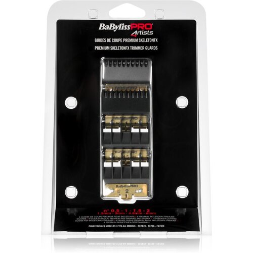 BaByliss PRO Blades Skeleton FX nadomestne glave 1,5mm, 3mm, 4,8mm, 6mm 4 kos Slike
